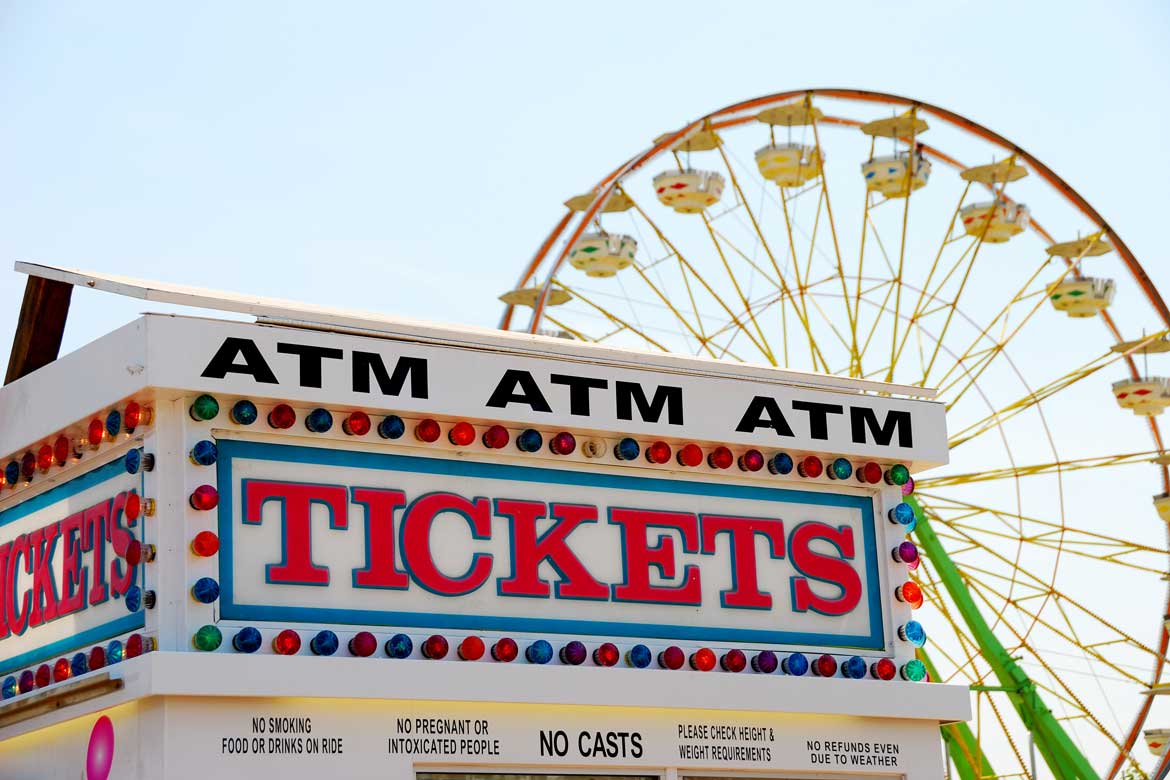 ride ticket box